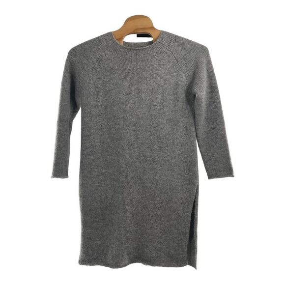 Classic Alpaca Cecily Alpaca Tunic Gray One Size - Picture 6 of 8